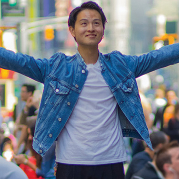 Photo of Berkeley College International Student in New York City. mobile image