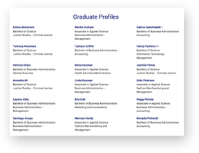 Berkeley College Graduate Profiles Image