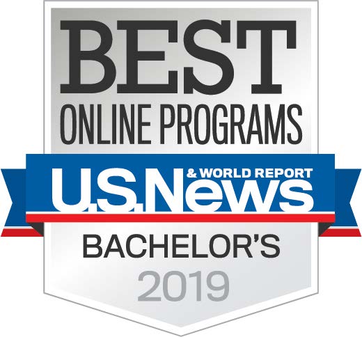 Best online programs recognition by U.S. news 2019
