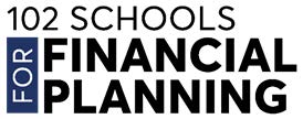 102 schools for financial planning logo