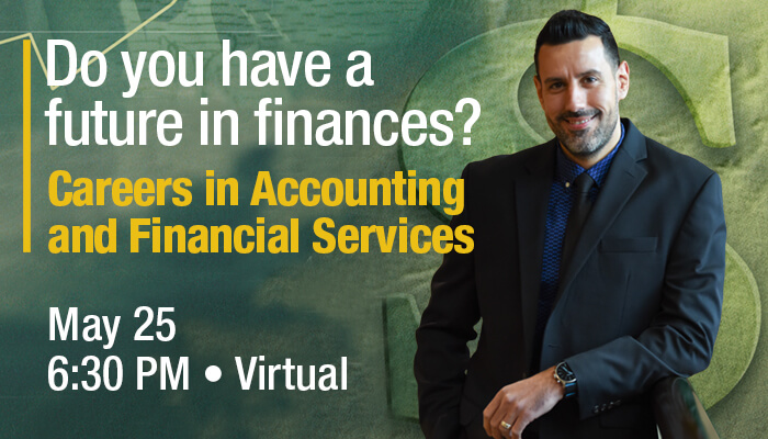 financial services event May 25 2022 at 6:30 PM