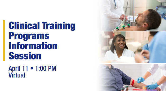 Clinical Training Programs Session - Apr 11 | Berkeley College