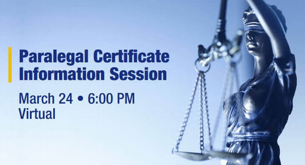 Paralegal Certificate Information Session