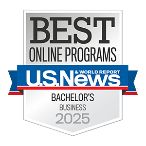 U.S. News and World Report logo for Best Online business Program