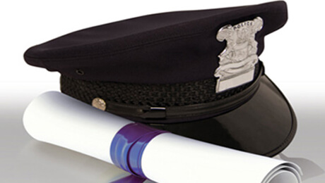 image of a police cap