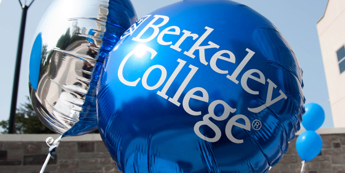 Image of Berkeley College balloon