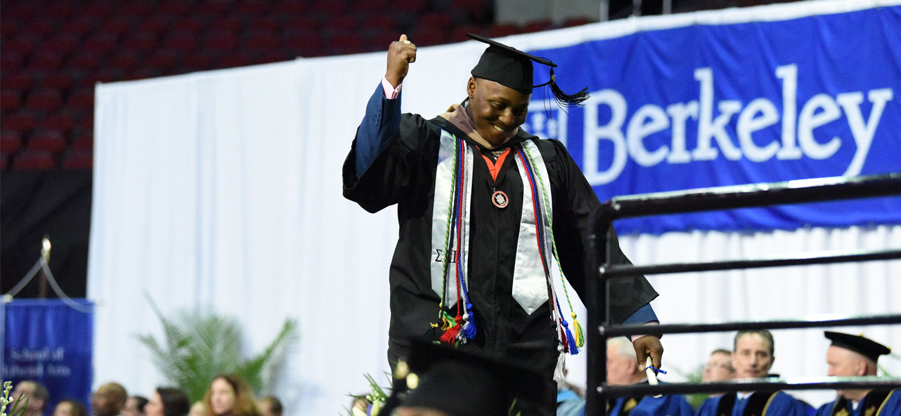 Earl O’Brien at Commencement