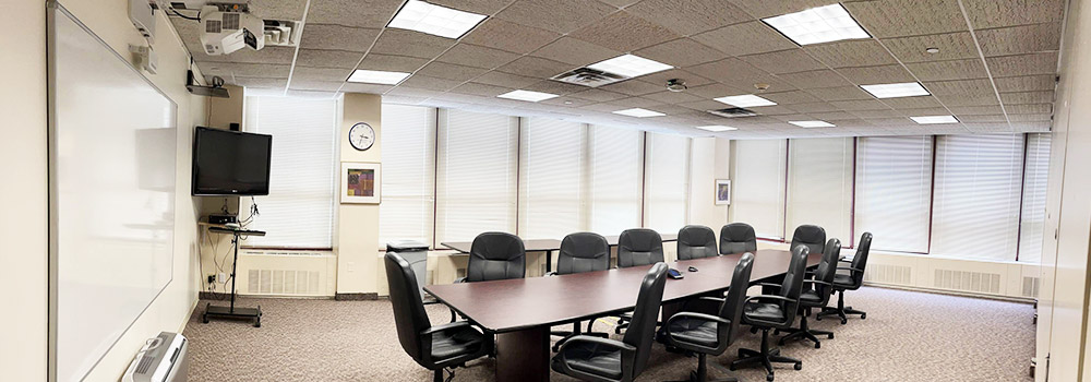 Another view of the conference room in Berkeley's White Plains building