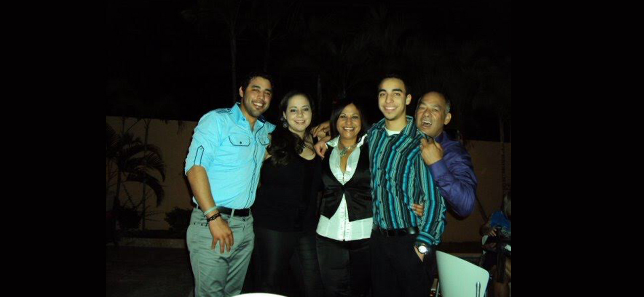 Hector Cabrera and family