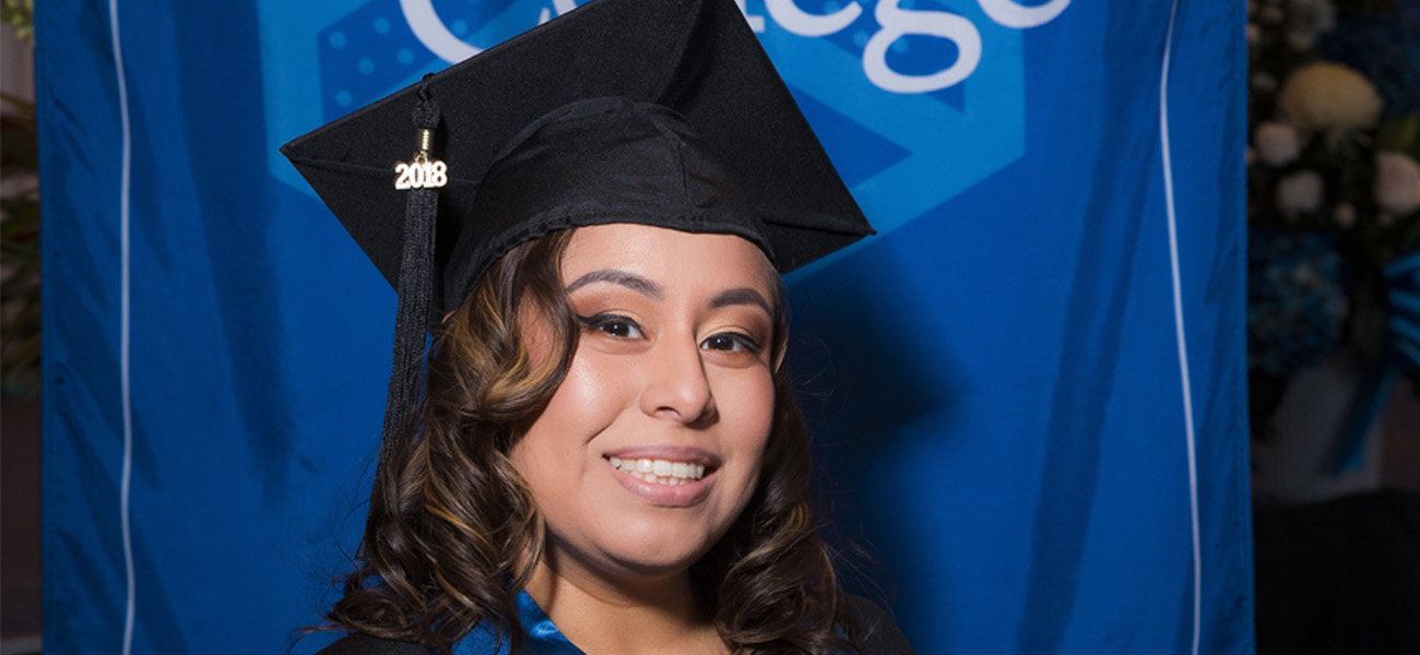 Jennifer Ruesta at Commencement