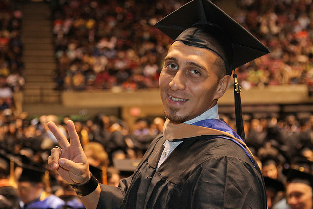 Manuel Deleon at 2013 Commencement