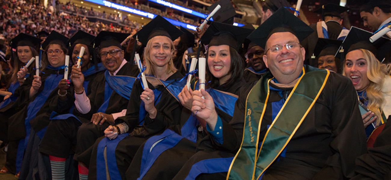 Eric Silvani and MBA Graduates