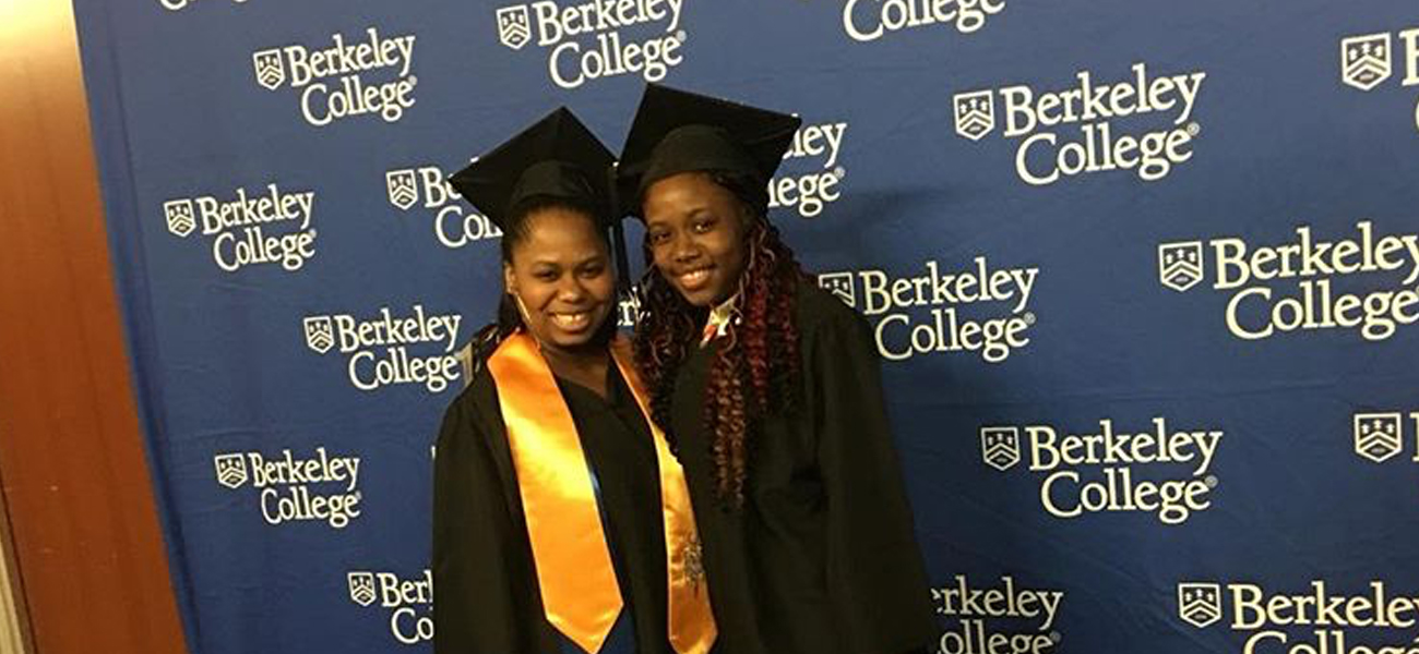 Jolene and Brittany Bartholomew at Commencement 