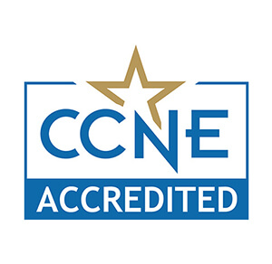 Commission on Collegiate Nursing Education (CCNE) accreditation logo