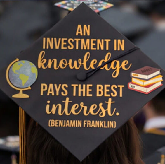 Student with a Graduation Cap