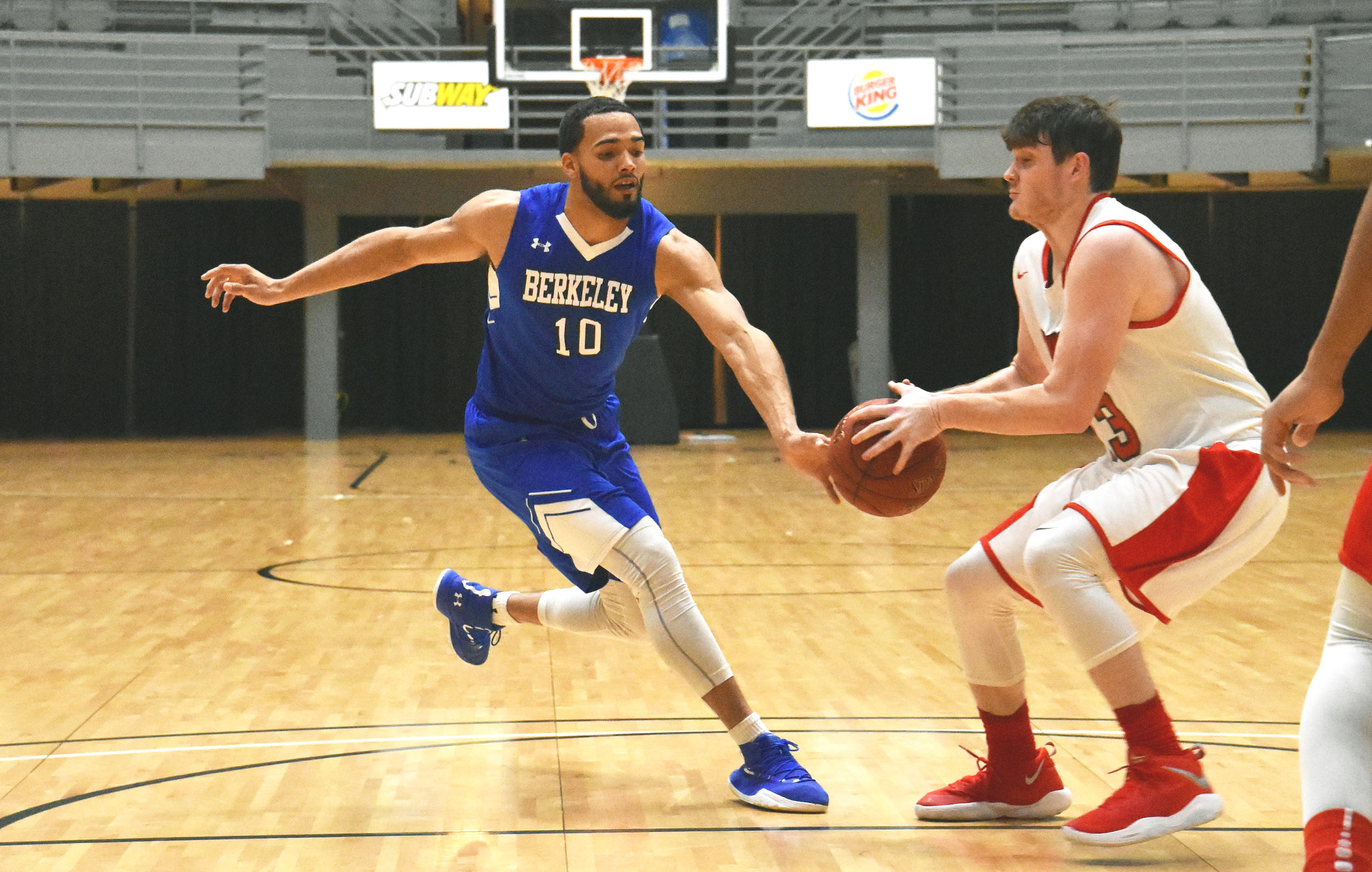 Basketball action