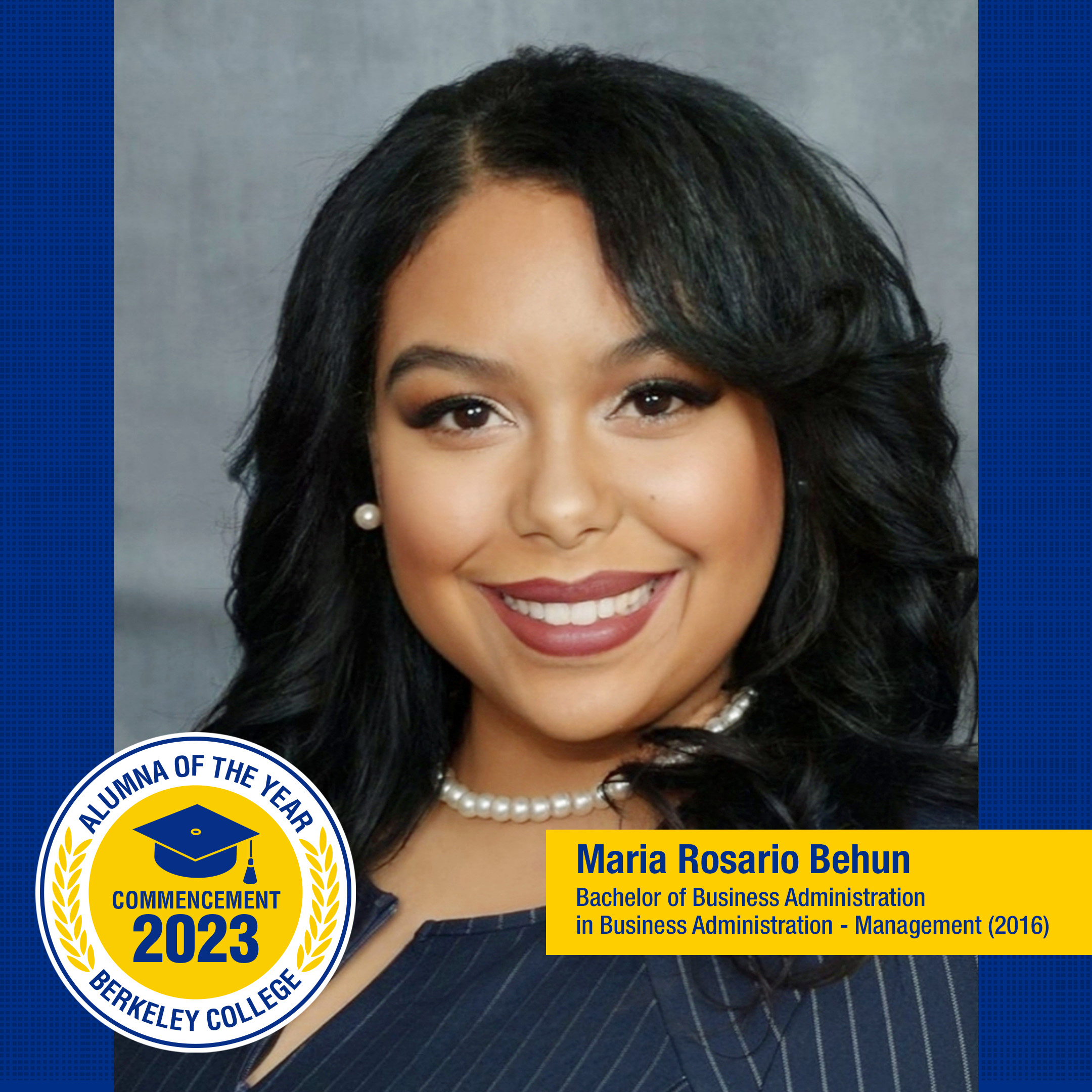 Maria Rosario Behun Alumna of the Year