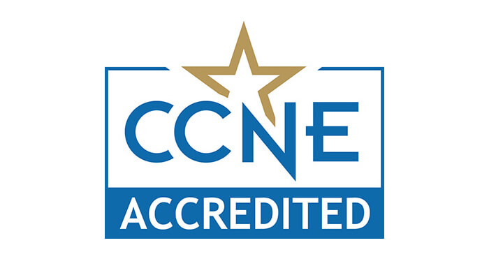 Commission on Collegiate Nursing Education (CCNE) accreditation logo