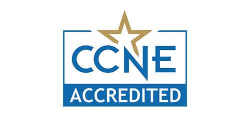 Commission on Collegiate Nursing Education (CCNE) accreditation logo